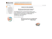 Tablet Screenshot of kolping-kaunitz.de